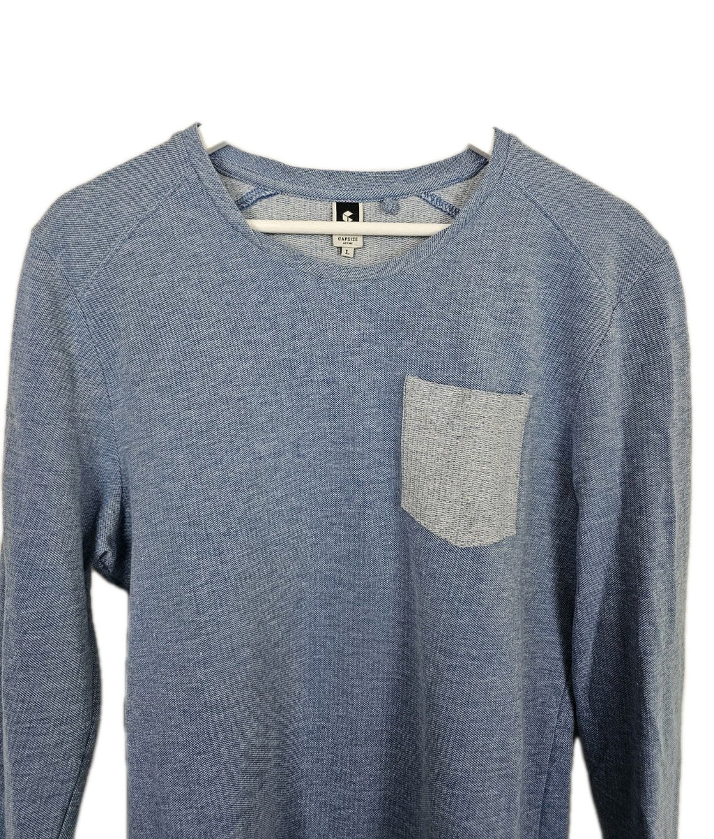 EK8376 Herren Pullover von Capsize, Hellblau, Gr. L1