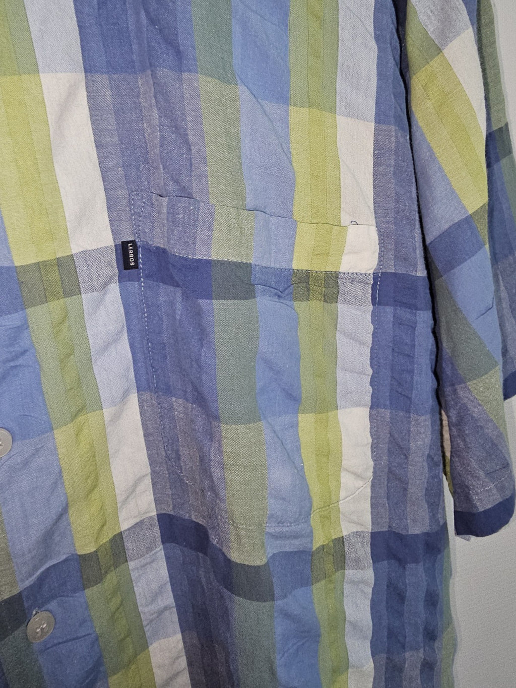 EK7518 Herren Hemd von Lerros, blau-grün, Gr.XL1