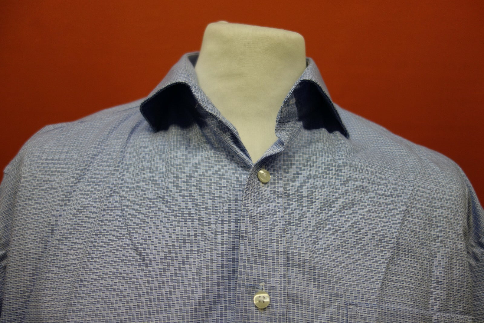 EK0040 Herren Hemd von Eterna, blau-weiß, 2XL1