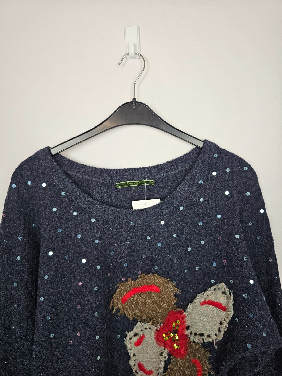 EK6561 Dame Pullover von Dealgual, Dunkelblau, Gr.L2