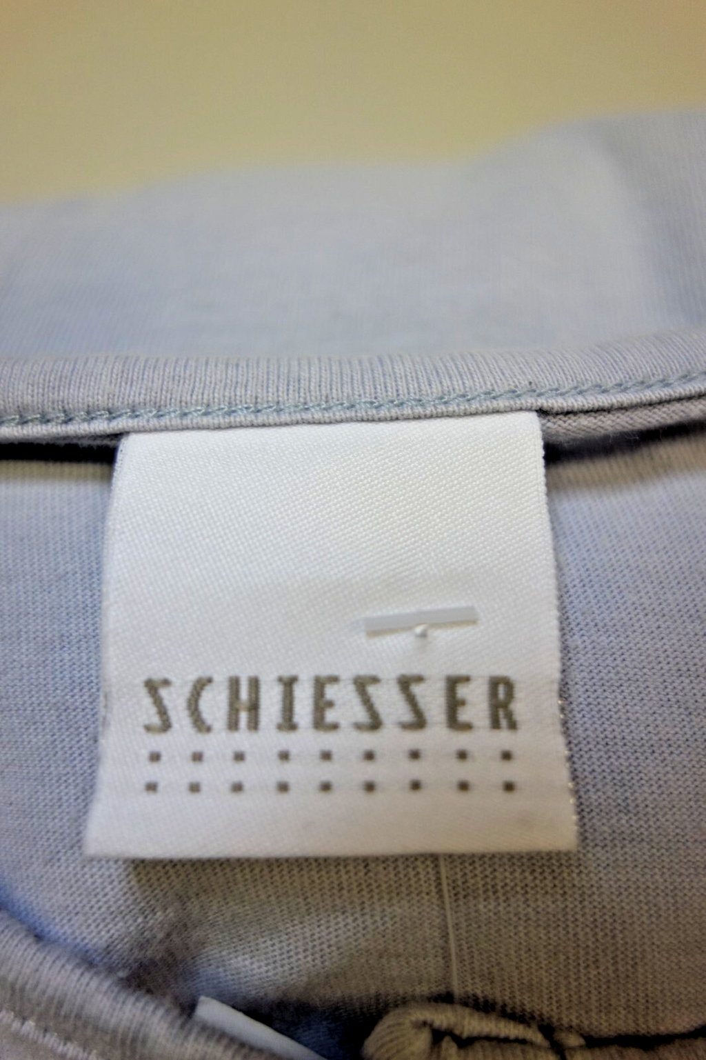 EK3609 Damen T-Shirt von Schiesser, hellblau, Gr. 424