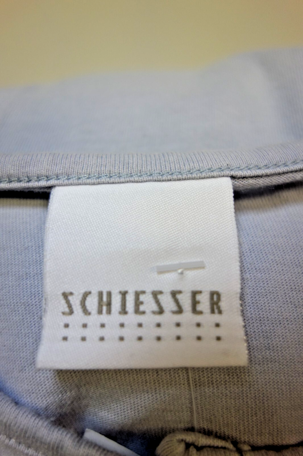 EK3609 Damen T-Shirt von Schiesser, hellblau, Gr. 424