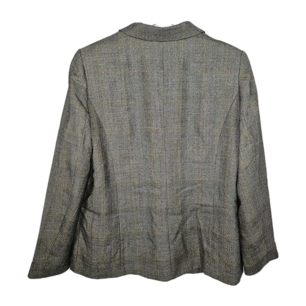 EK11316 Damen Blazer von Himmelblau, Braun, Gr. 424