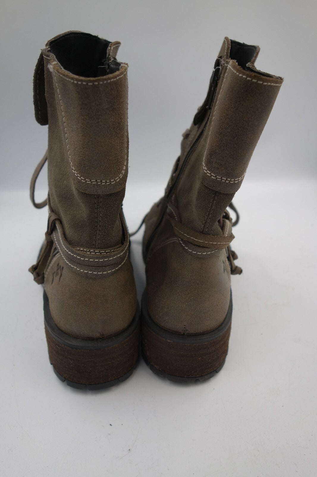 EK0228 Damen Stiefeletten von bama, graubraun, 393