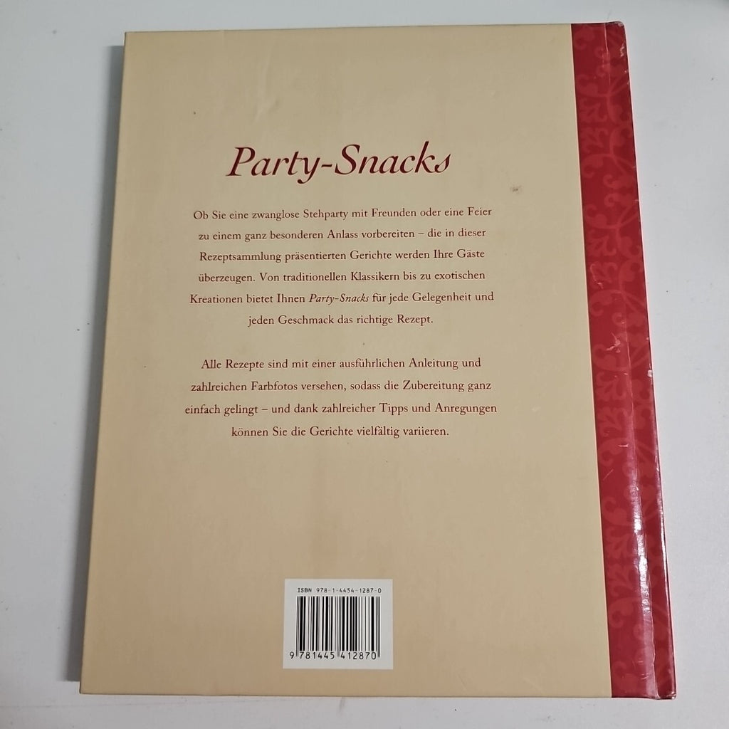 EB2055 Party-Snacks, Praktische Rezepte Schritt für Schritt 1