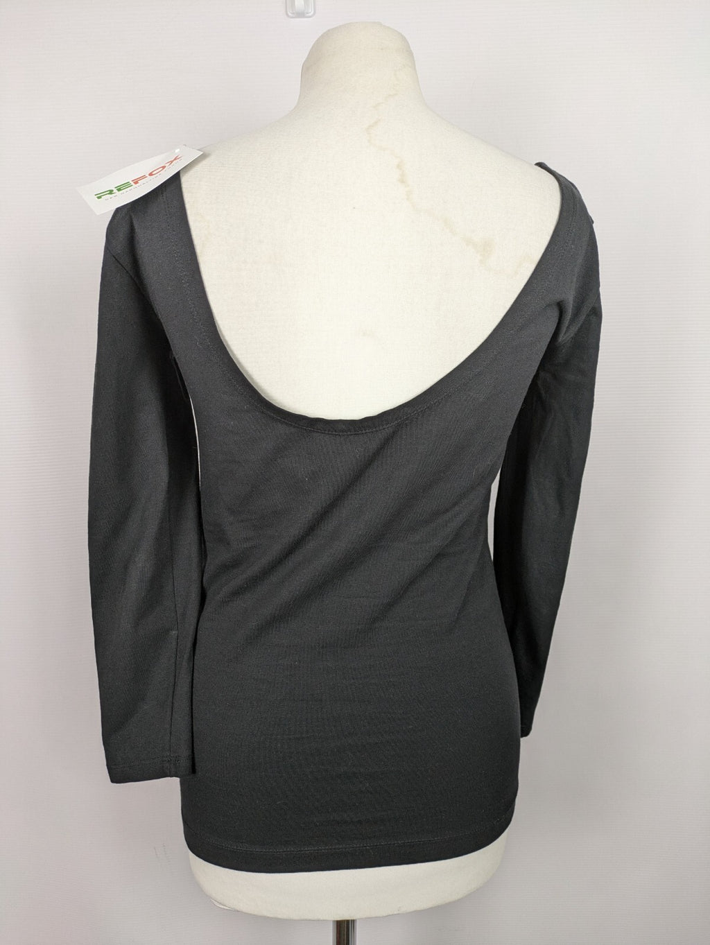 EK5092 Damen Langarmshirt von Calvin Klein, schwarz, Gr. 36/383