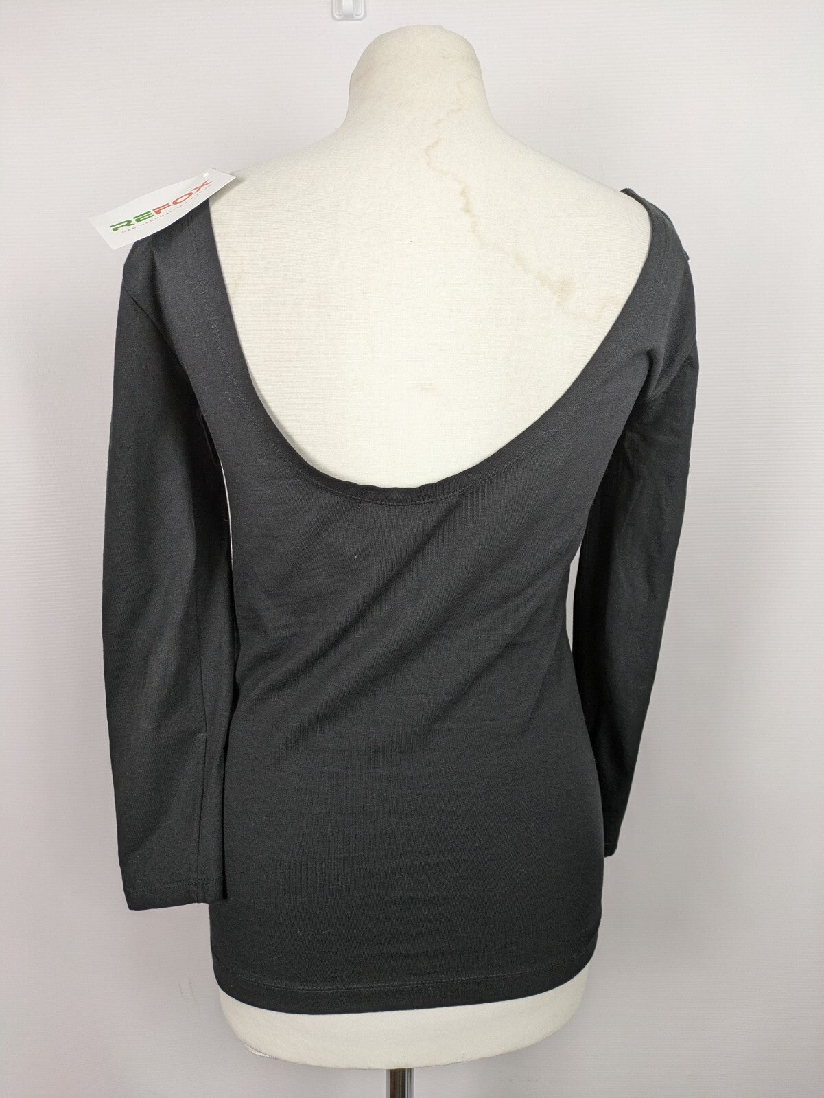 EK5092 Damen Langarmshirt von Calvin Klein, schwarz, Gr. 36/383
