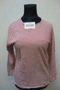 EK1356 Damen Langarmshirt von Zara Trafaluc, gestreift, Gr. S0