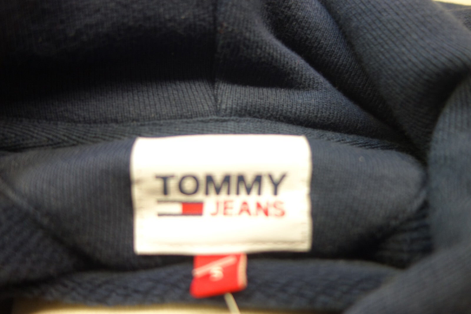 EK2732 Mädchen Kapuzenpullover von Tommmy Jeans, dunkelblau, Gr. S4