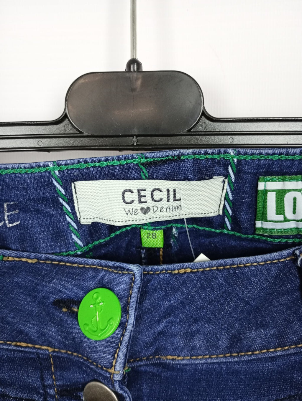 EK5104 Damen Jeans von Cecil, blau, Gr. 283