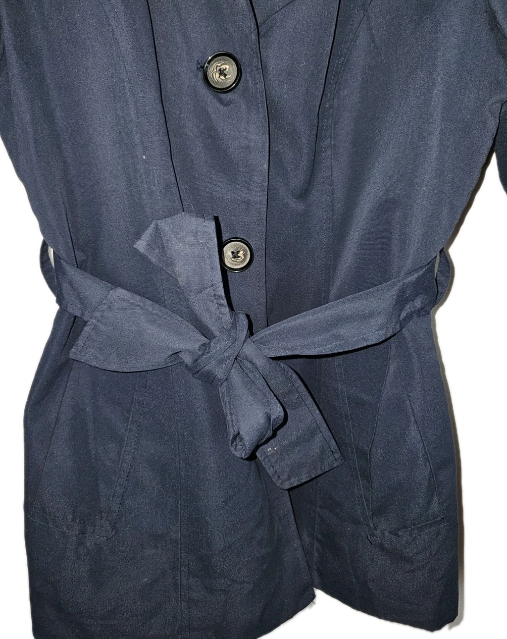 EK11213 Damen Trenchcoat kurz von Vero Moda, blau, Gr.S2