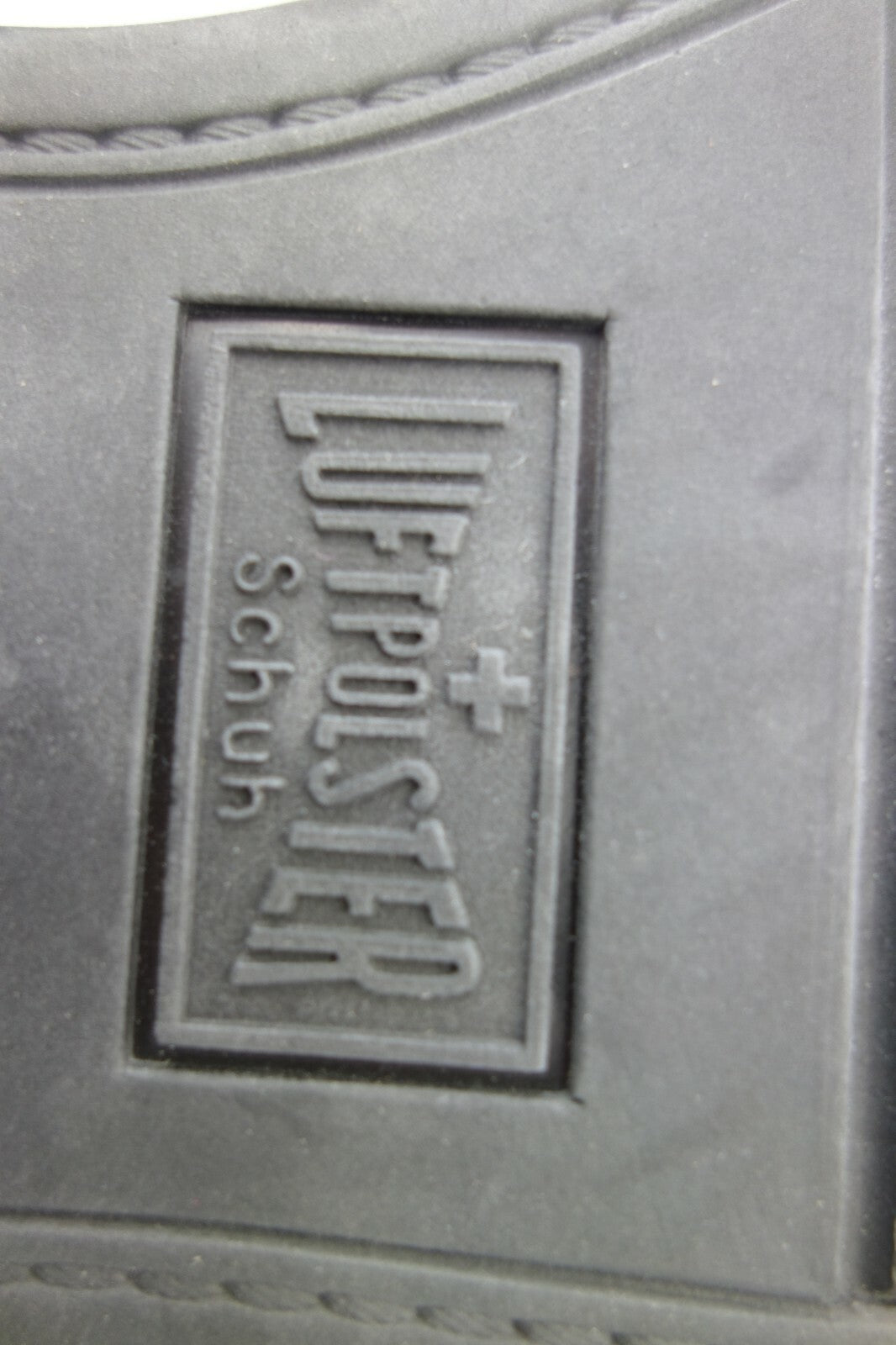 ES0424 Herren Halbschuhe von Luftpolster, schwarz, Gr. 7,55