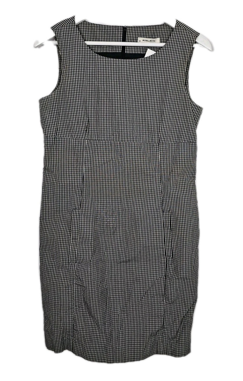 EK9525 Damen Kleid von More&More, Schwarz/Weiß, Gr. 380