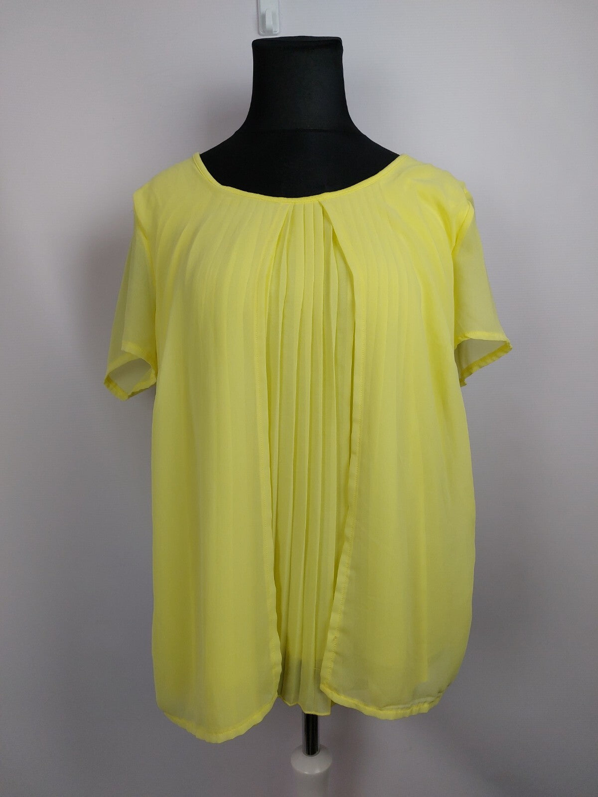 EK4366 Damen T-Shirt, markenlos, gelb, Gr. 2XL0