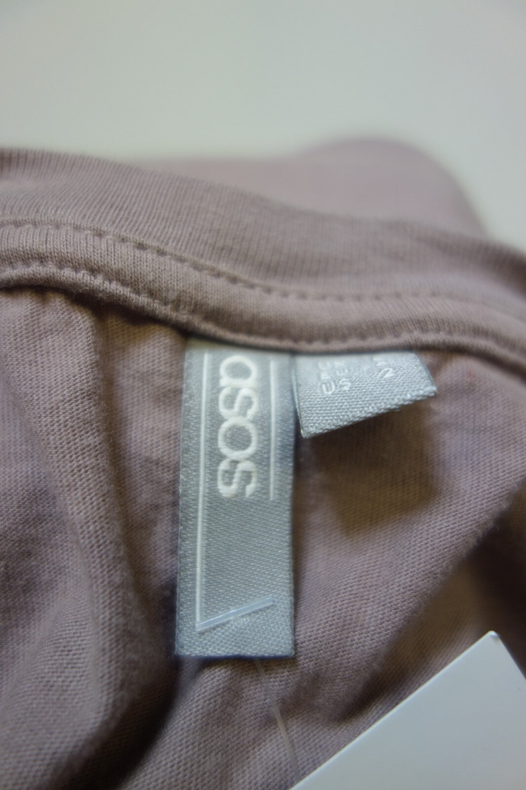 EK1939 Damen T-Shirt von asos, nude, Gr. 346