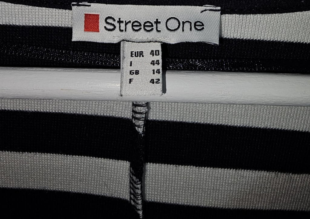 EK7329 Damen Langarmshirt von Street One, Dunkelblau, Gr.402