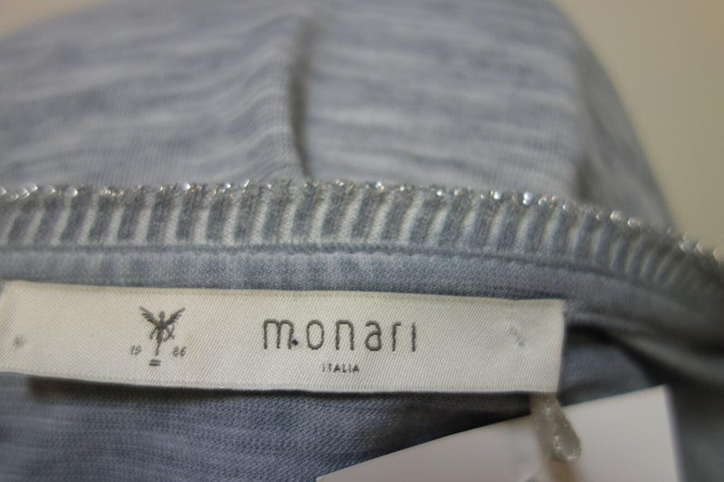 EK1548 Damen dünnes Jäckchen von Monari, Gr. M, blau-grau5
