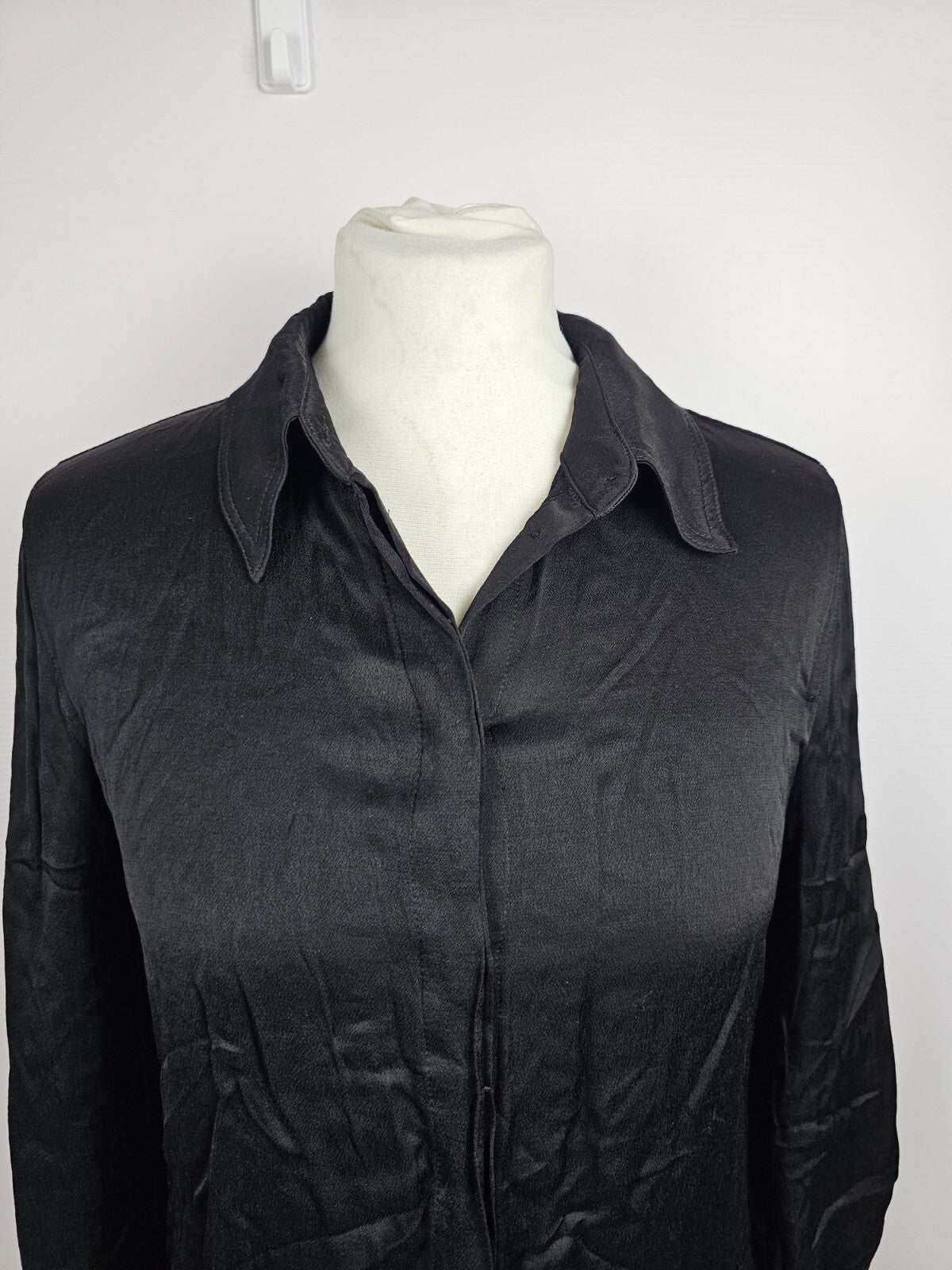 EK3385 Damen Bluse von Hallhuber, schwarz, Gr. 381
