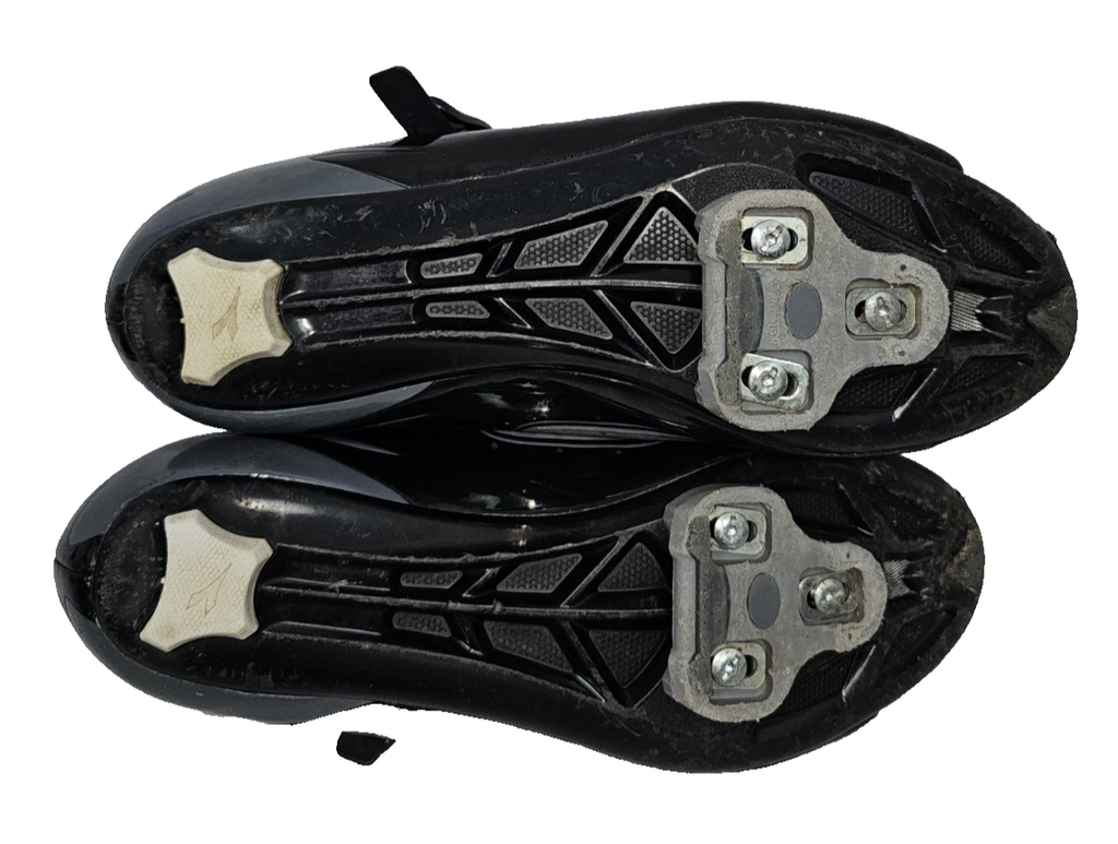 ES869 Herren Rennradschuhe von Diadora, Schwarz-Weiß, Gr. 455