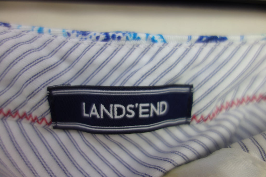EK3873 Herren Shorts von Lands`end, blau-weiß, Gr.462