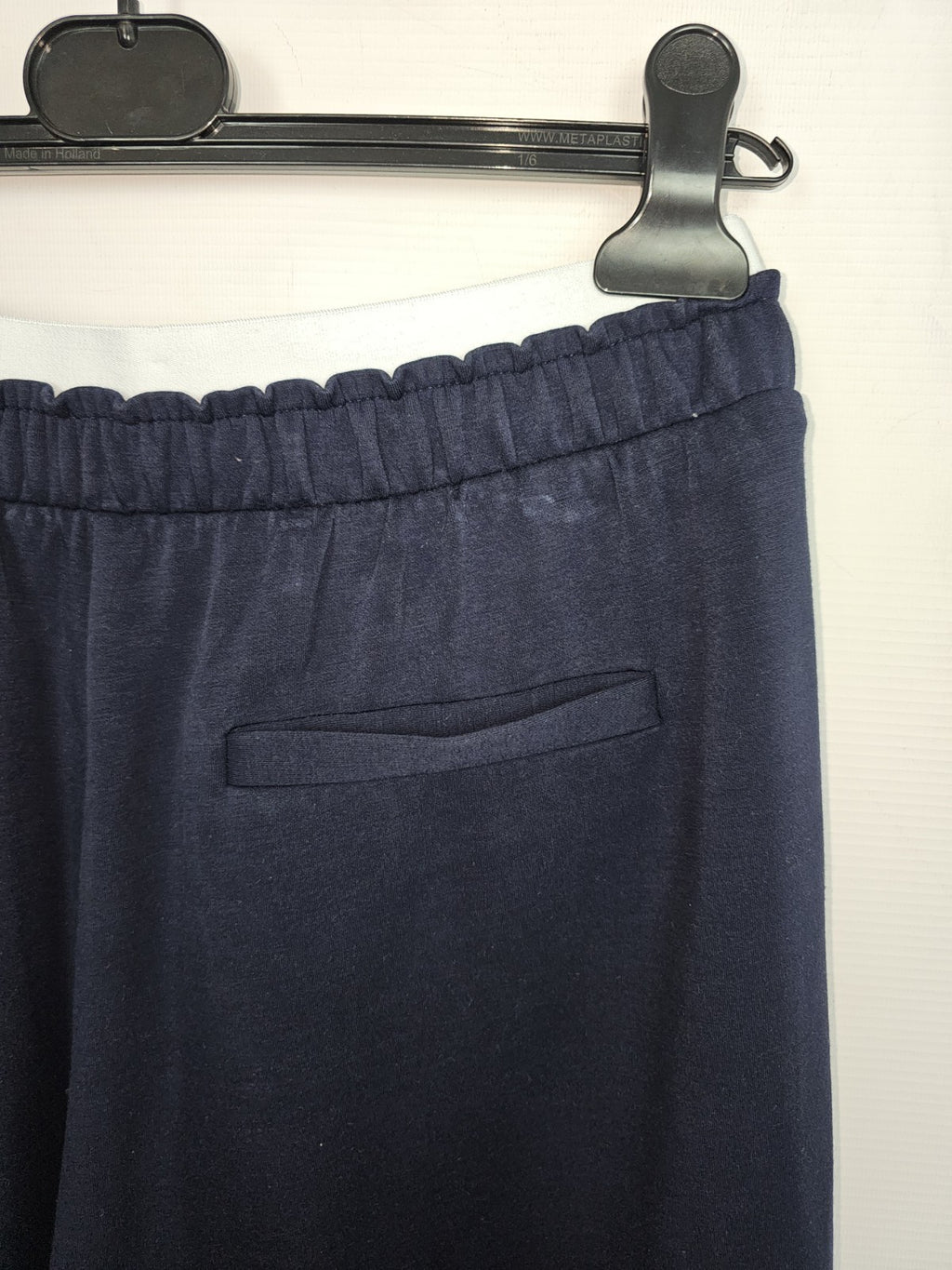 EK9729 Damen Stiffhose von Laura Torelli, Dunkelblau, Gr. M4