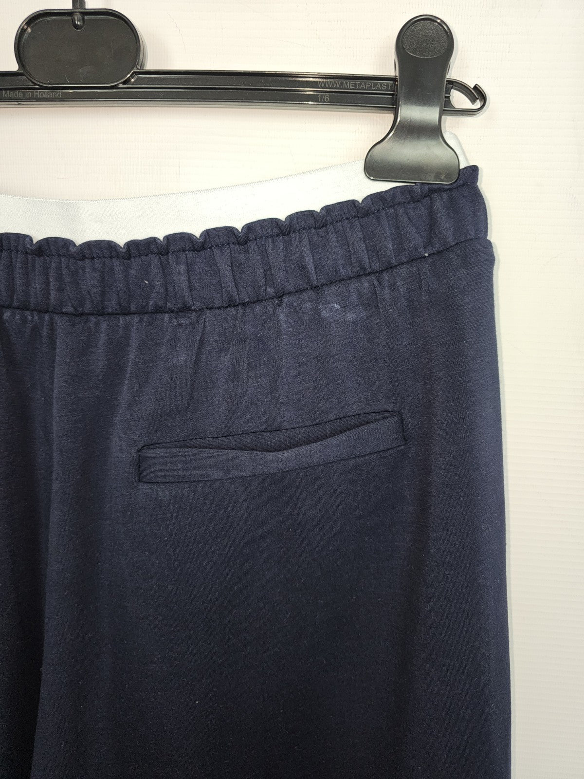 EK9729 Damen Stiffhose von Laura Torelli, Dunkelblau, Gr. M4