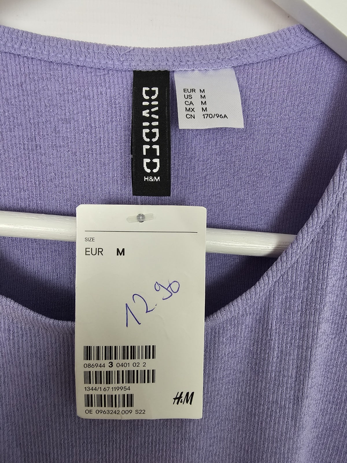 EK9366 Damen Kleid von H&M, Lila, Gr. M2