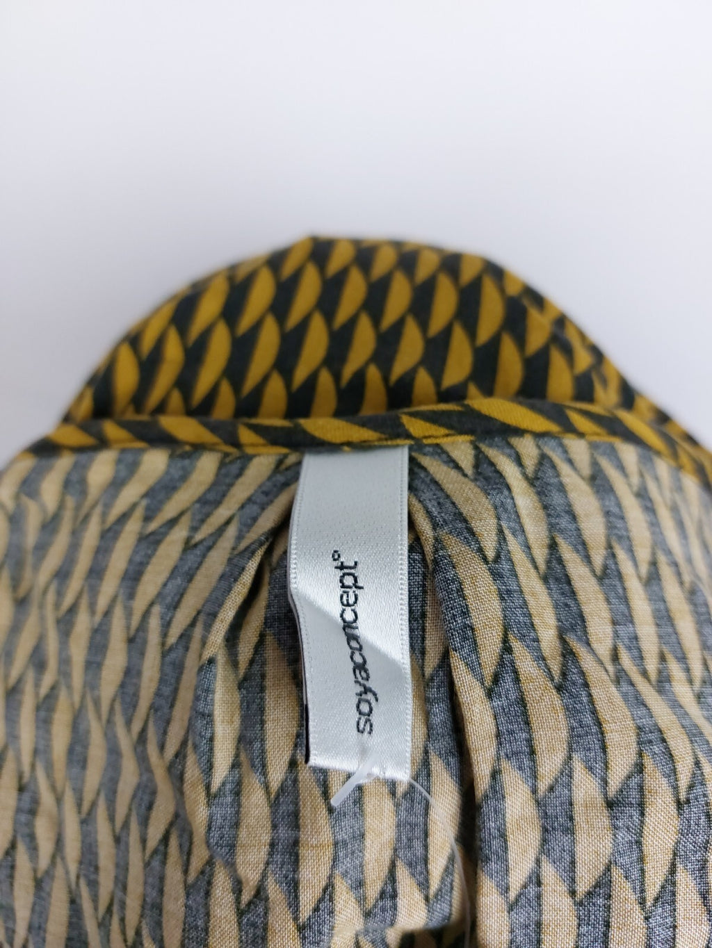 EK4591 Damen Bluse von Soyaconcept, gelb-schwarz, Gr.S4