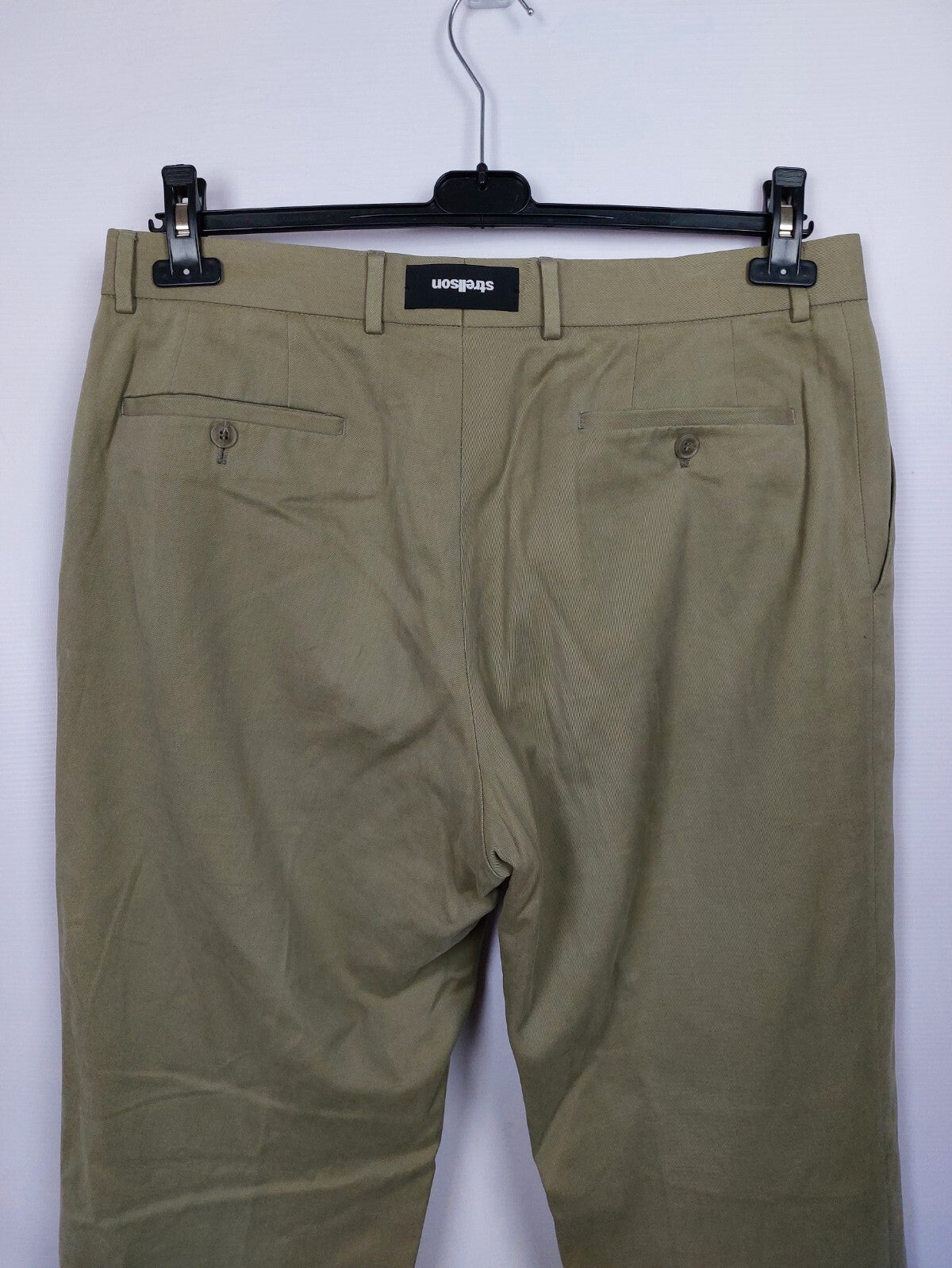 EK4587 Damen Hose von Strellson, braun/grün, Gr.Maßgefertigt4
