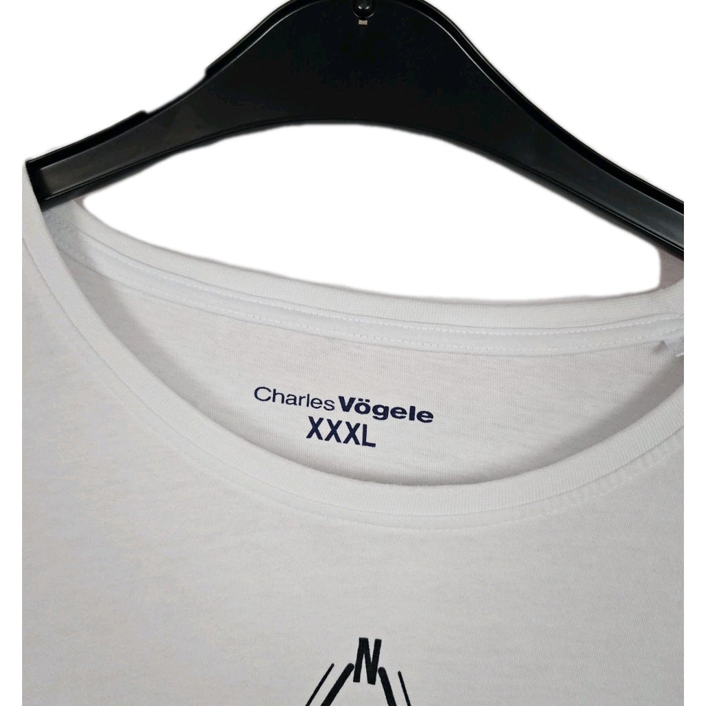 EK10836 Herren T-Shirt von Charles Vögele, Weiß, Gr. 3XL1