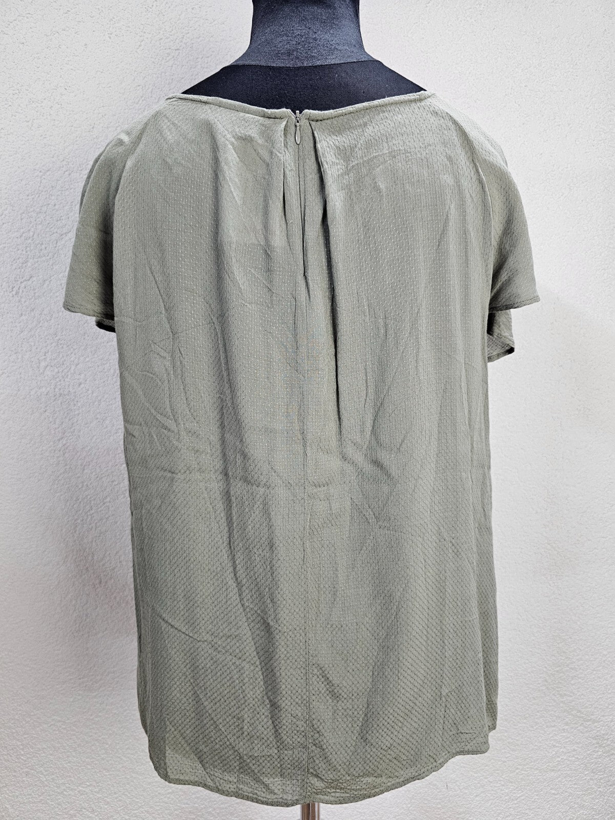 EK6351 Damen Bluse von One Two-Luxzuz, grün, Gr.L3