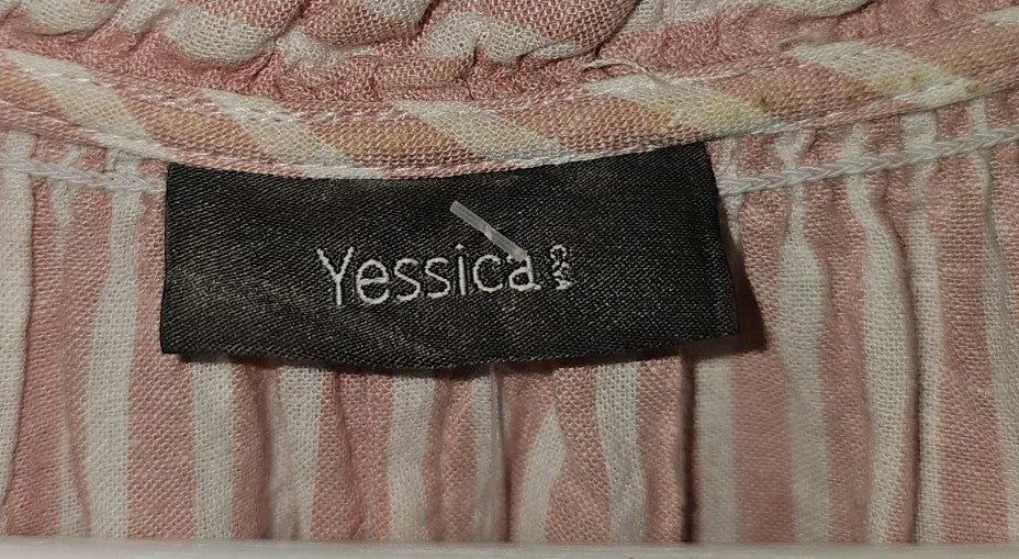 EK7977 Damen Bluse von Yessica, Rosa, Gr. 442