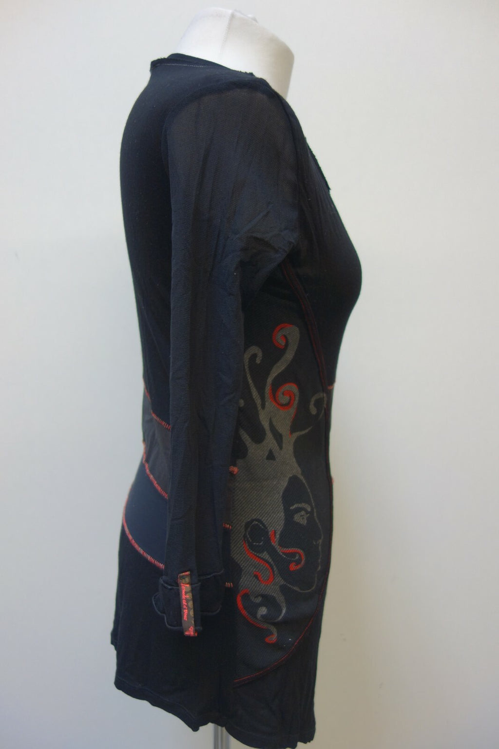 EK0933 Damen Longshirt von La mode est a vous, Gr. 363