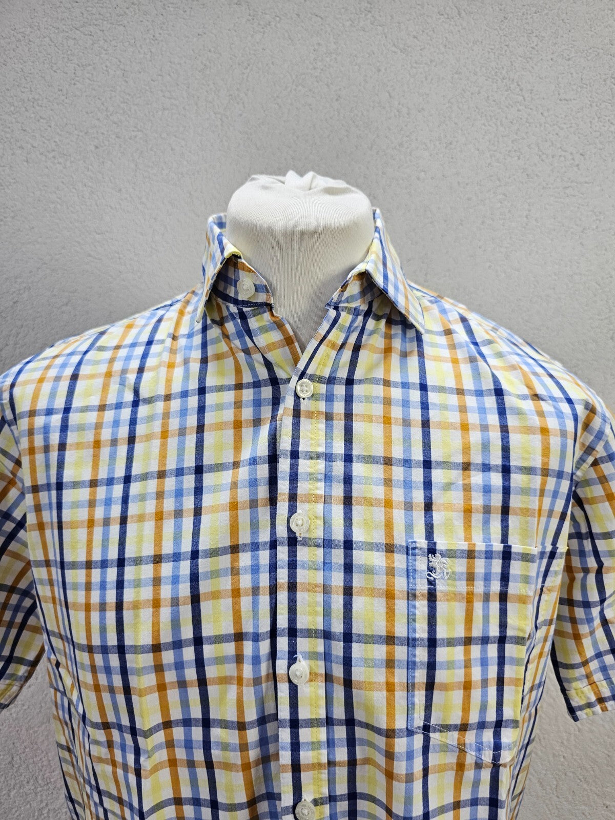 EK5763 Herren Hemd von Otto Kern, kariert, Gr. 39/401