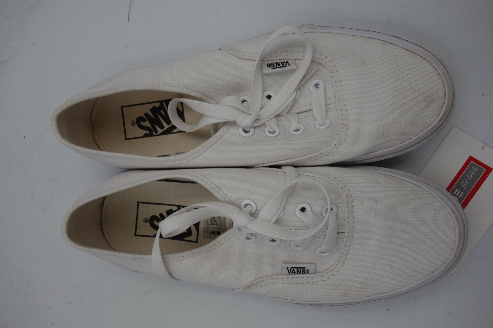 ES0349 Damen Sneaker von Vans, weiß, 374