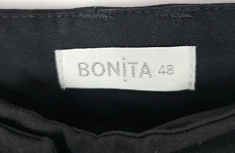 EK9349 Damen Hose Bonita Gr.48 Schwarz1