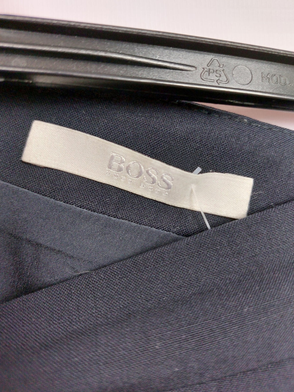EK1841 Damen Rock von Hugo Boss, dunkelblau, Gr. 403