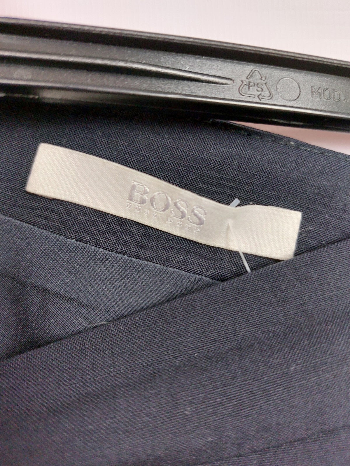 EK1841 Damen Rock von Hugo Boss, dunkelblau, Gr. 403