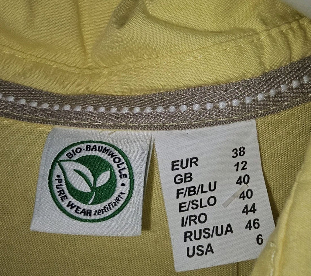 EK9278 Damen T-Shirt, gelb, Gr.382