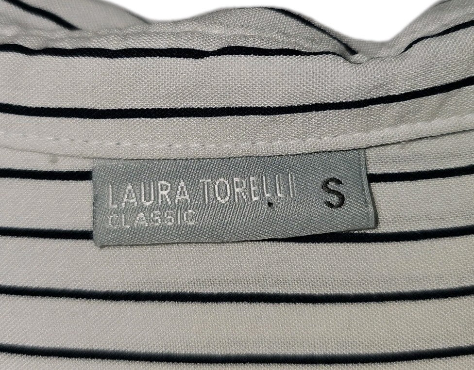 EK10860 Damen Bluse von Laura Torelli, weiß, Gr.S1