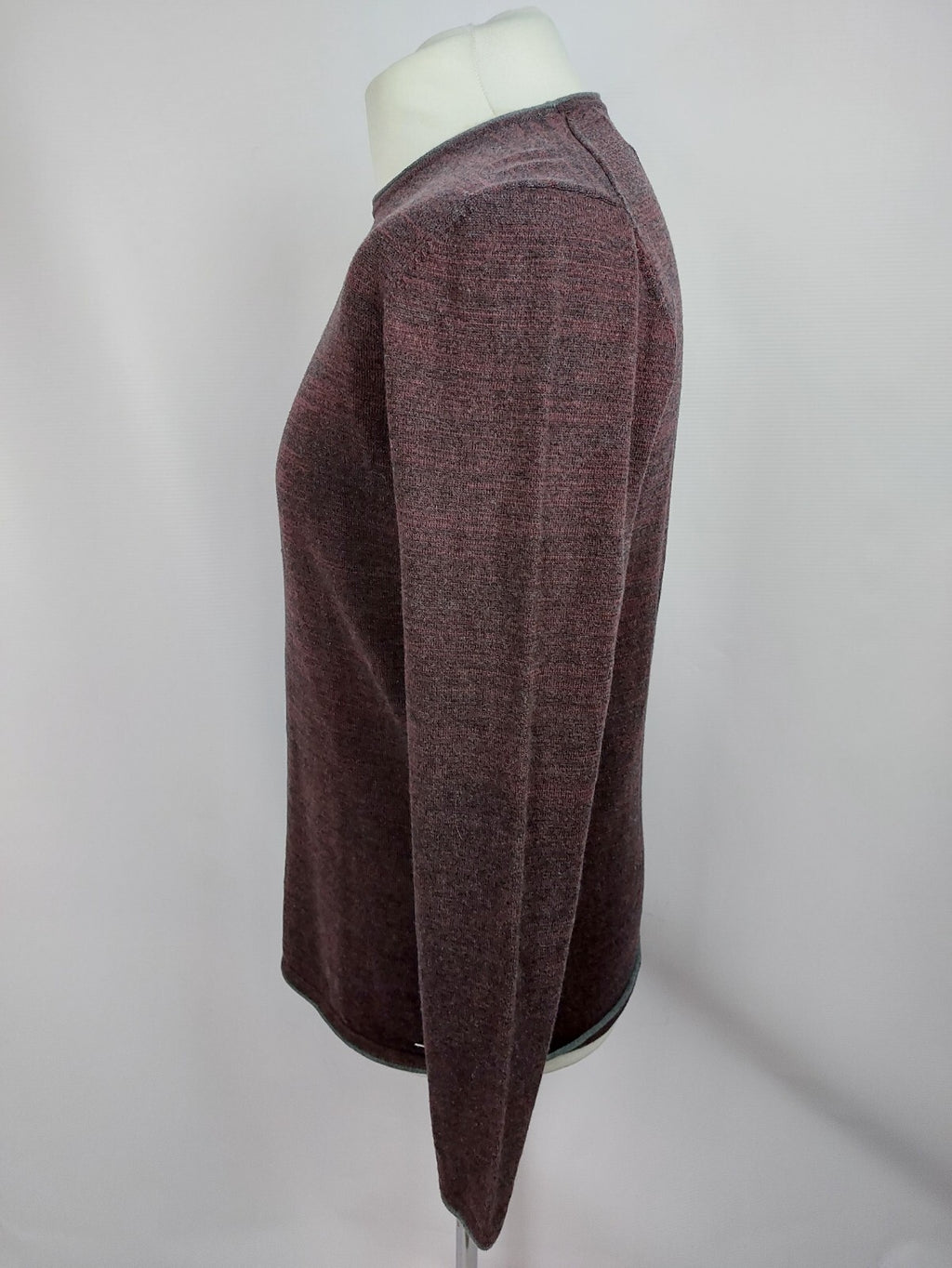 EK1188 Herren Pullover von edc, grau/lila, Gr. M3