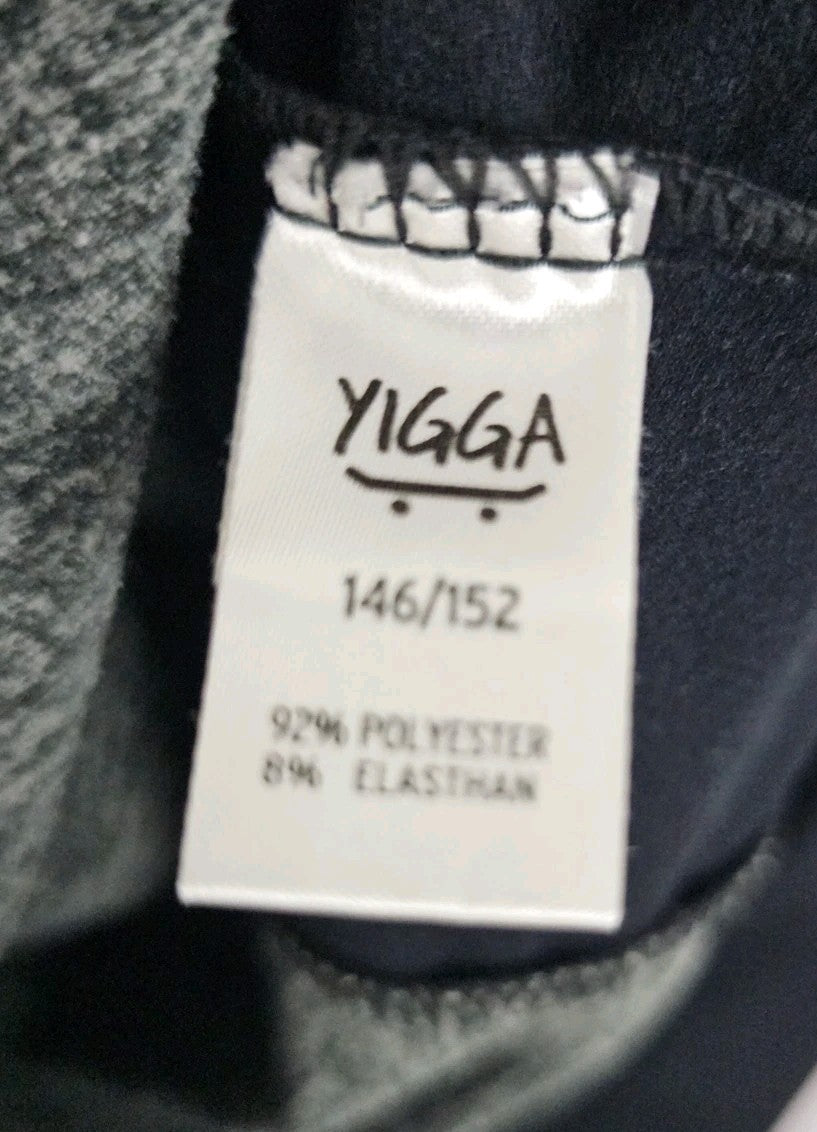 EK9001 Jungen Jacke von Yigga, grau-schwarz, Gr.146/1523
