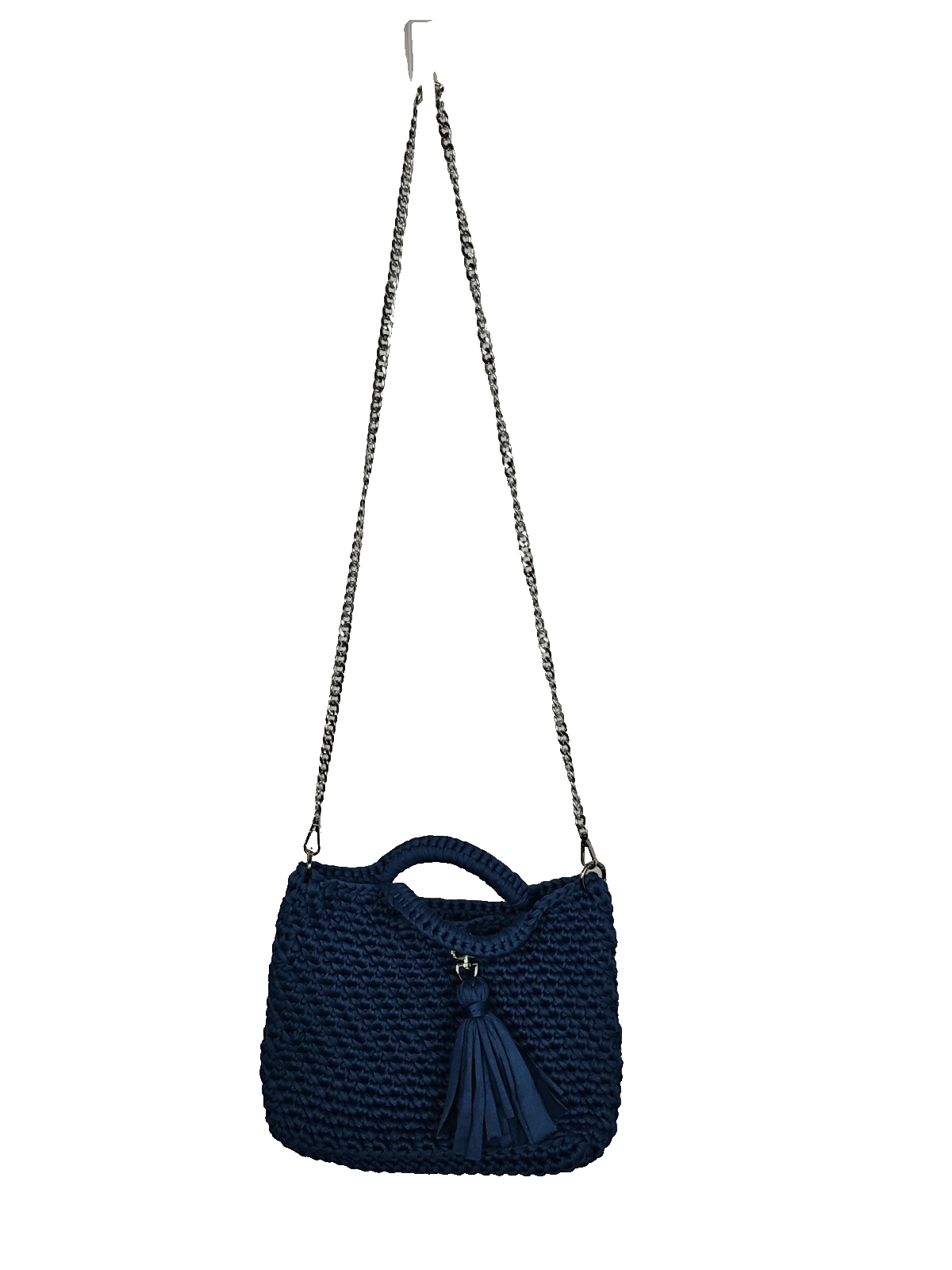EK7846 Damen Handtasche Selbstgemacht, Blau/türkis2