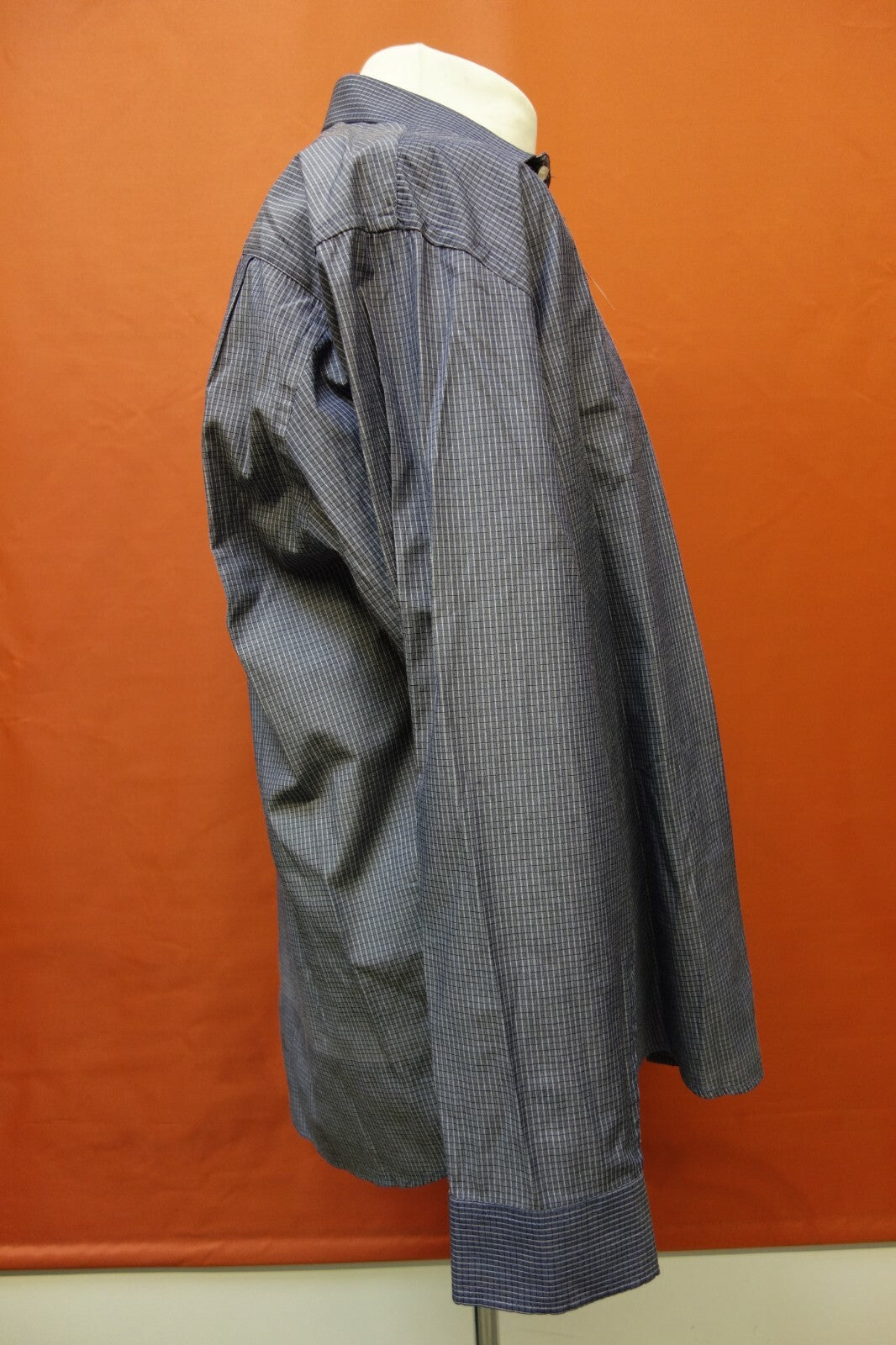 EK0142 Herren Hemd von Roger Kent, XL, blau, kariert4