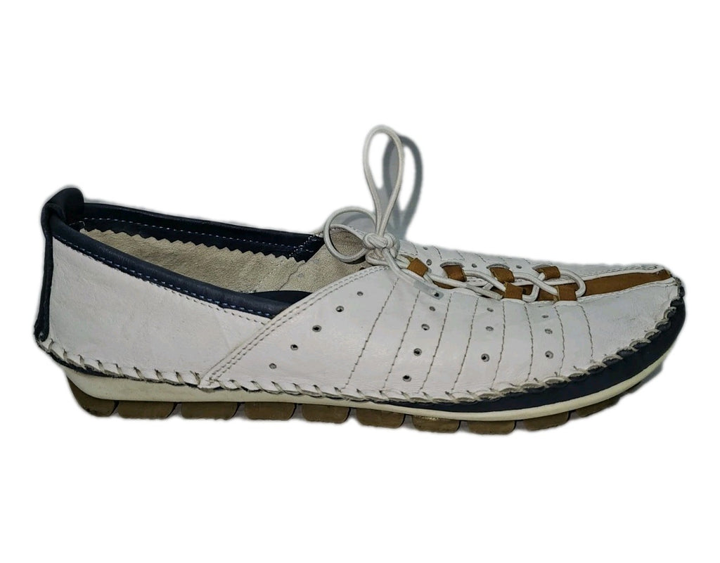 ES857 Damen Halbschuh von Gemini,  weiß, Gr.373