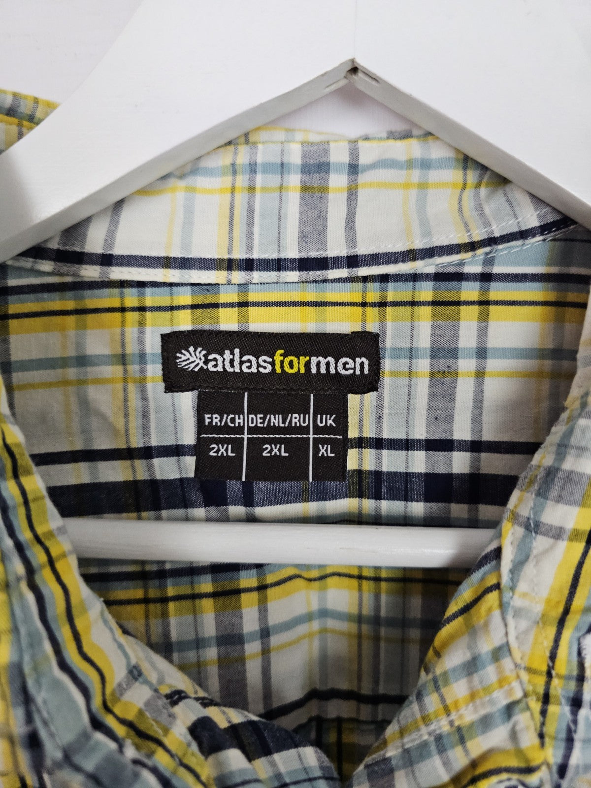 EK9511 Herren Bemd von atlas for men, Gelb, Gr. 2XL2