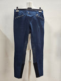 EK6176 Damen Reithose von ELT, blau, Gr. 380