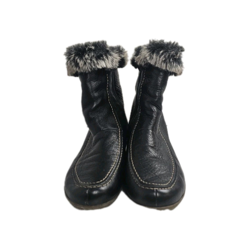 ES162 Damen Boots Vitaform Gr.36 Schwarz0