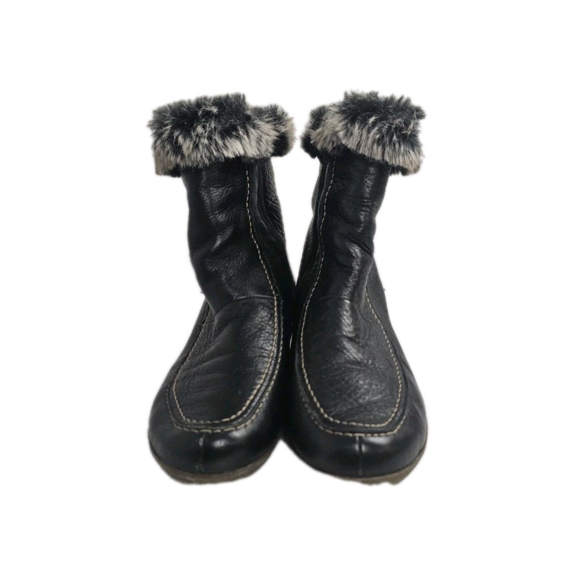 ES162 Damen Boots Vitaform Gr.36 Schwarz0