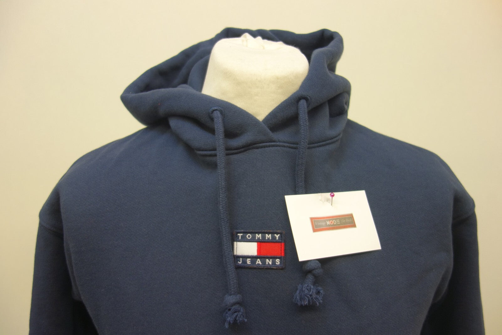 EK2732 Mädchen Kapuzenpullover von Tommmy Jeans, dunkelblau, Gr. S1